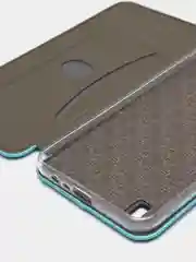Голубой чехол-книжка для Realme C21 (Реалми С21)