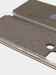 Голубой чехол-книжка для Realme C21 (Реалми С21)
