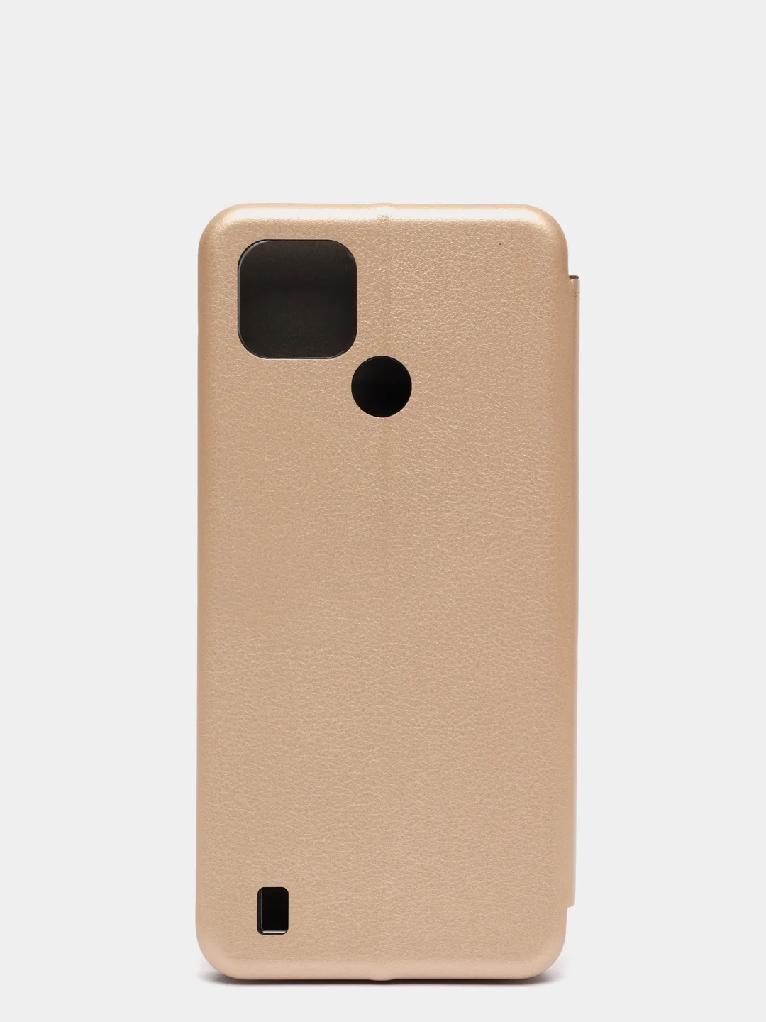 Голубой чехол-книжка для Realme C21 (Реалми С21)