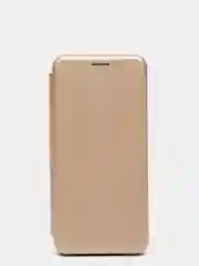 Золотой чехол-книжка для Realme C21 (Реалми С21)