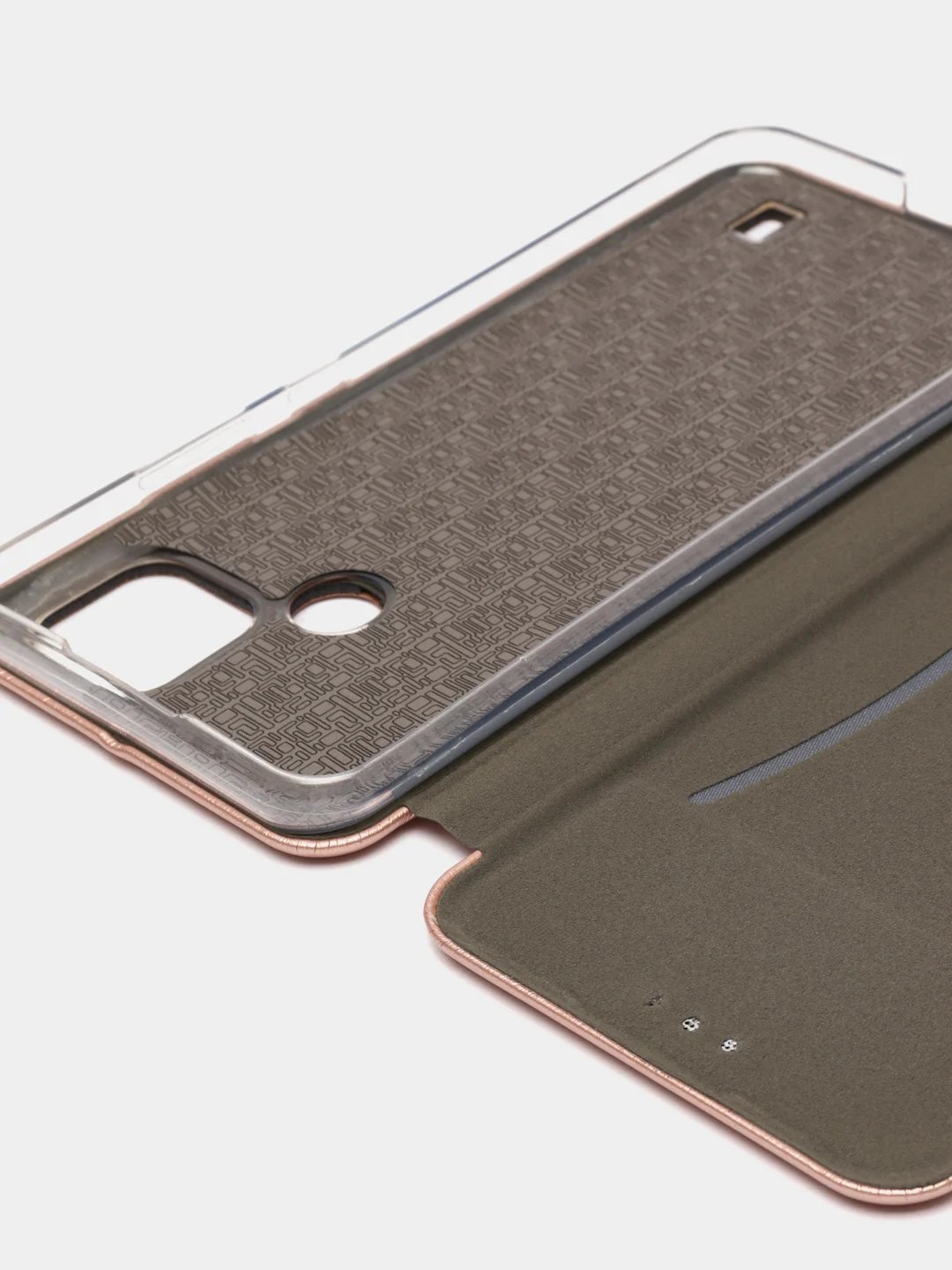 Розовый чехол-книжка для Realme C21 (Реалми С21)