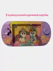 Фиолетовый водная игра с колечками
