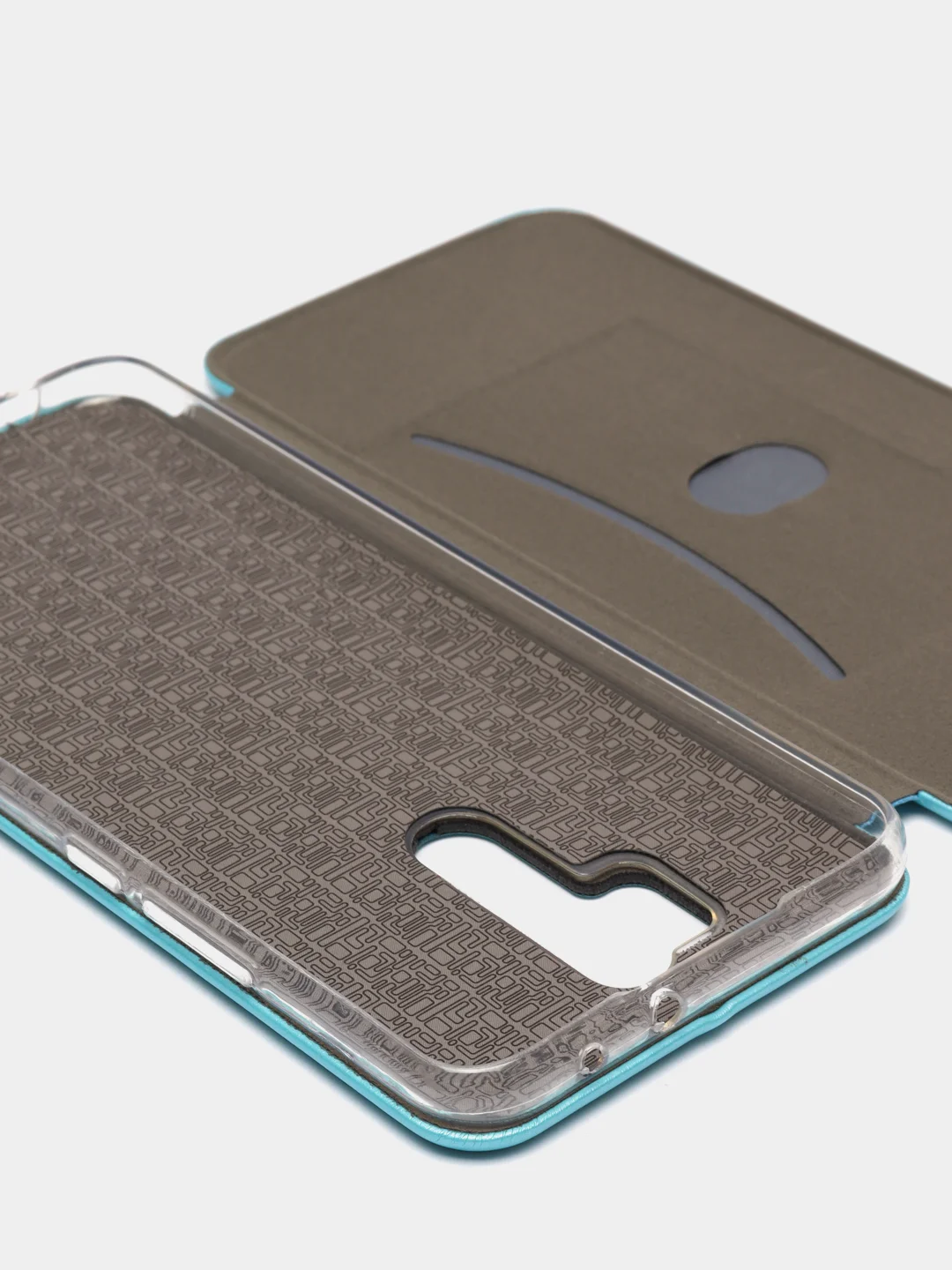 Голубой чехол-книжка Xiaomi Redmi 9 (Сяоми Редми 9)
