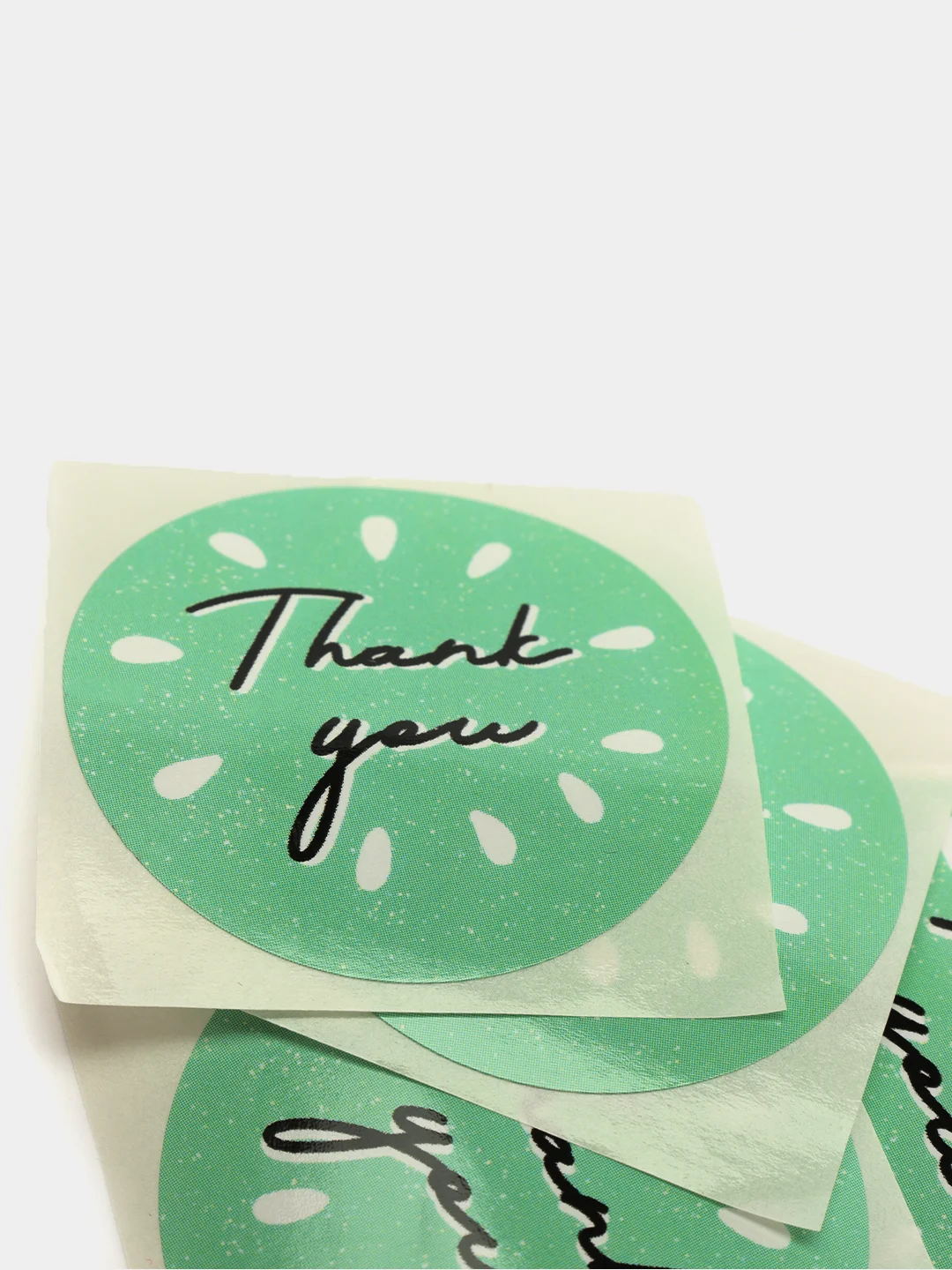 Набор наклеек для бизнеса Thank you, 4 х 4 см