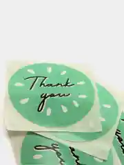 Набор наклеек для бизнеса Thank you, 4 х 4 см