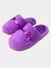 Фиолетовый женские домашние тапочки