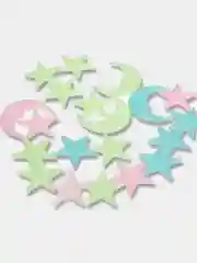 Светящиеся 3D наклейки для любой поверхности 7/12 и 100 шт