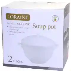 Супница с крышкой LR, 2,3 л