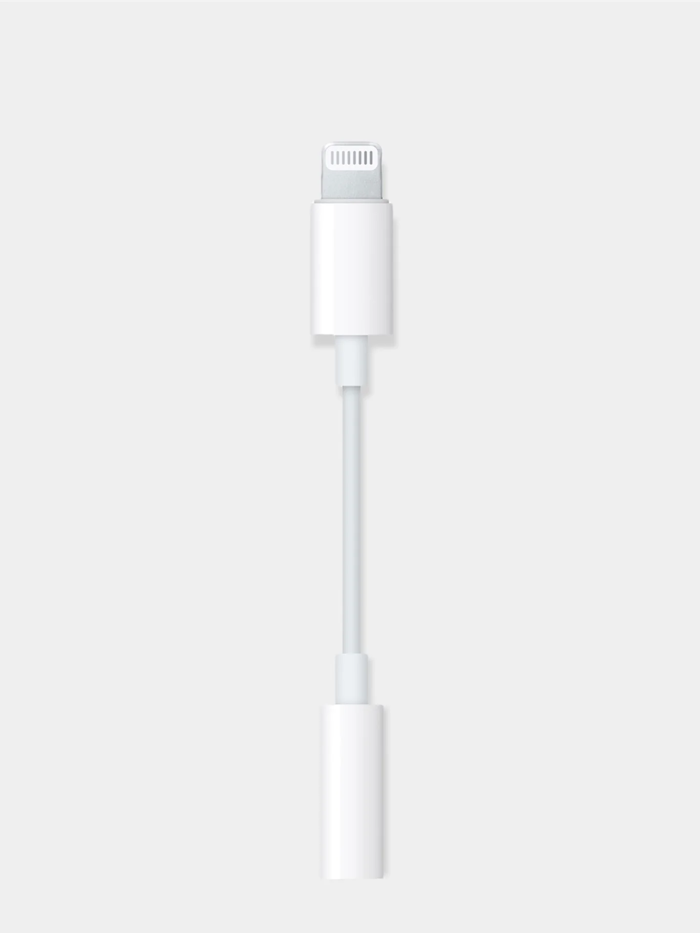 Переходник для наушников айфон/lightning-3.5mm (НЕ ТРЕБУЕТСЯ ПОДКЛЮЧЕНИЕ BLUETOOTH)