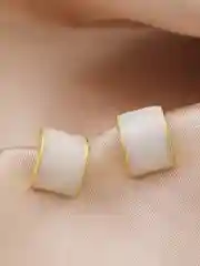 Конфетный серьги женские, классические, цепочки
