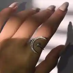 Кольцо Луна со звездой, Полумесяц