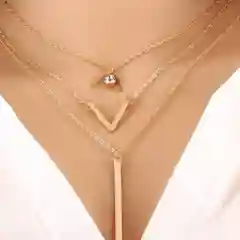 Многослойное ожерелье