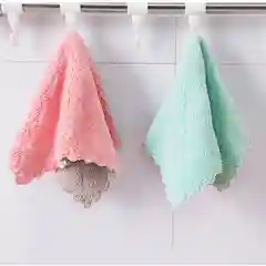 Розовый большая салфетка тряпка, для уборки, из микрофибры, двусторонняя, универсальная, 25 х 25