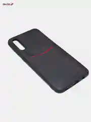 Черный чехол с визитницей, c карманом для карт Samsung S20 Ultra/S10/S20/S20 Plus/S11