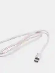 Светящийся USB-зарядник с micro-USB, Type-C, Lightning