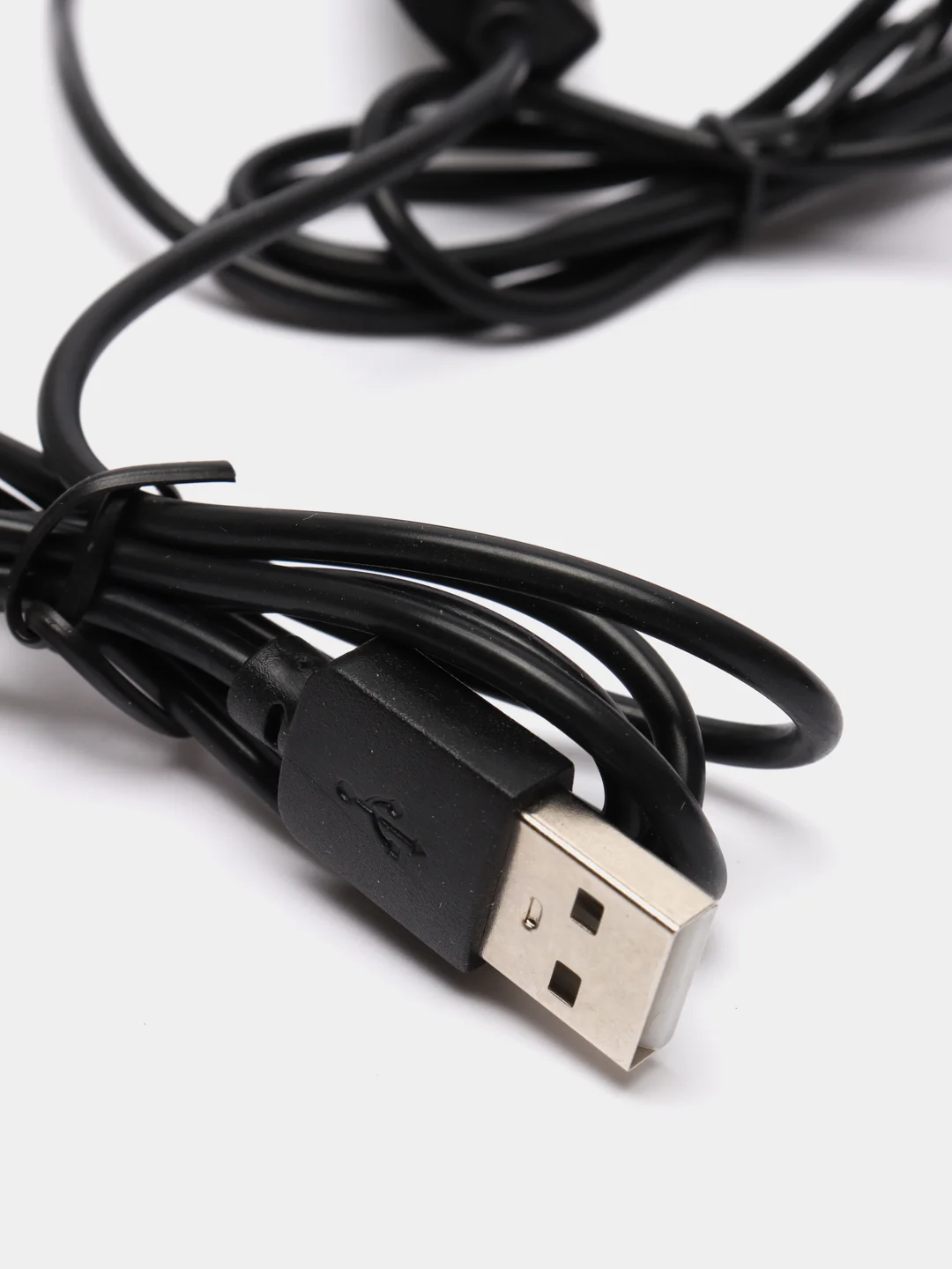 Черный кольцевая лампа с держателем смартфона, 26 см