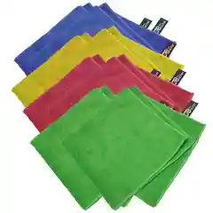 Набор салфеткок из микрофибры Classic 30х30 см, 220г,4цв по 2 шт,Adolf Bucher (12.0077.K8)