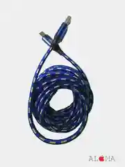 Серебряный кабель зарядный для андроид Type-C, ткань, 2.7м, 1.8м, 1.2м, нейлоновый, алюминевый сплав
