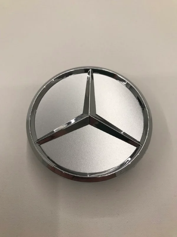 Колпачки заглушки на литые диски Mercedes-Benz 75мм 4шт / Мерседес / Мерс /