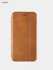 Коричневый чехол книжка для Huawei Honor P20/20 Pro/30/8X/PSmart 2018/9X Lite/Mate 20 Lite/P40/10/Y6P