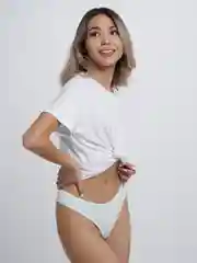 Мятный трусы женские стринги