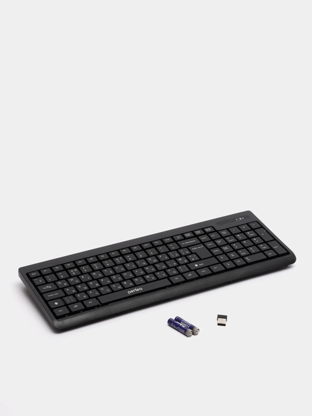 Черный клавиатура Perfeo Idea PF-2506WL