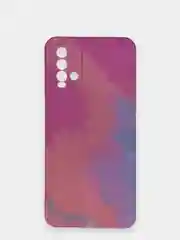 Пурпурный чехол Xiaomi Redmi 9T, Сяоми Редми 9Т силиконовый с мягким подкладом
