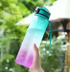 Синий спортивная бутылка для воды