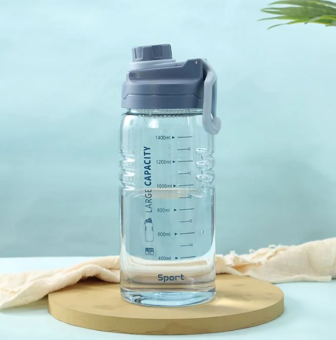 Синий меланж бутылка для воды 1.5Л