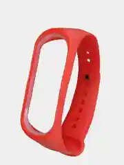 Красный силиконовый ремешок для Xiaomi Mi Band 3 / 4