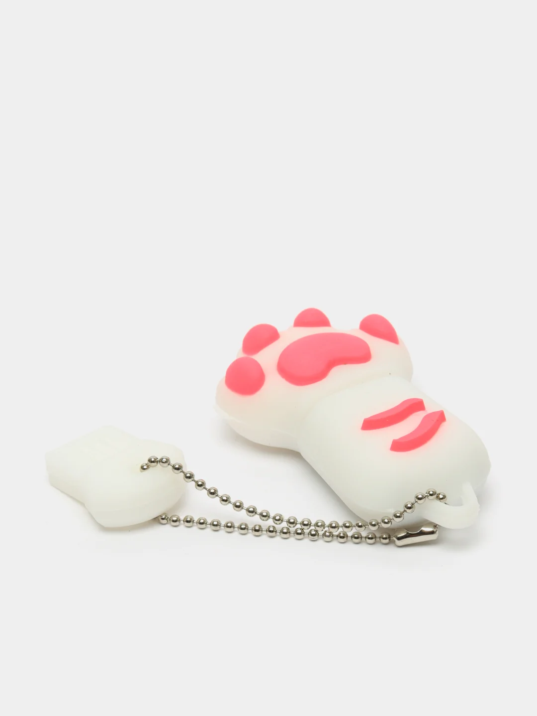Белый usb флешка, 16 Гб, кошачья лапка