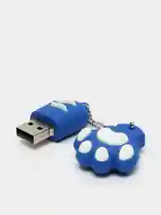 Розовый usb флешка, 16 Гб, кошачья лапка
