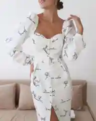 Белый платье "Изабелла"