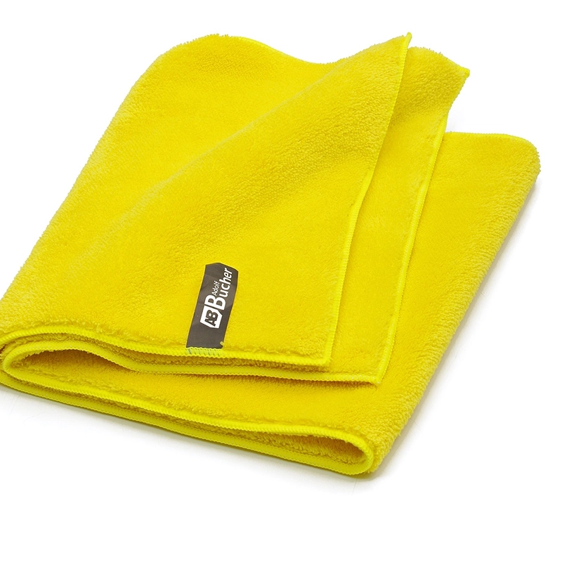 Полотенце из микрофибры для уборки, желтый, 30х90 см,700 г,1 шт/уп, Adolf Bucher (12.7777)