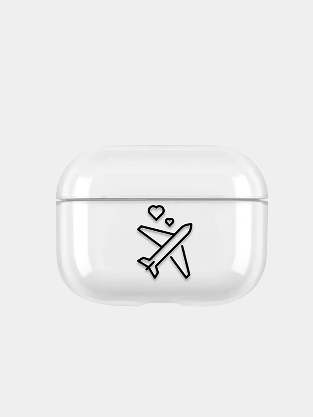 Прозрачный прозрачный пластиковый чехол для Apple Airpods Pro