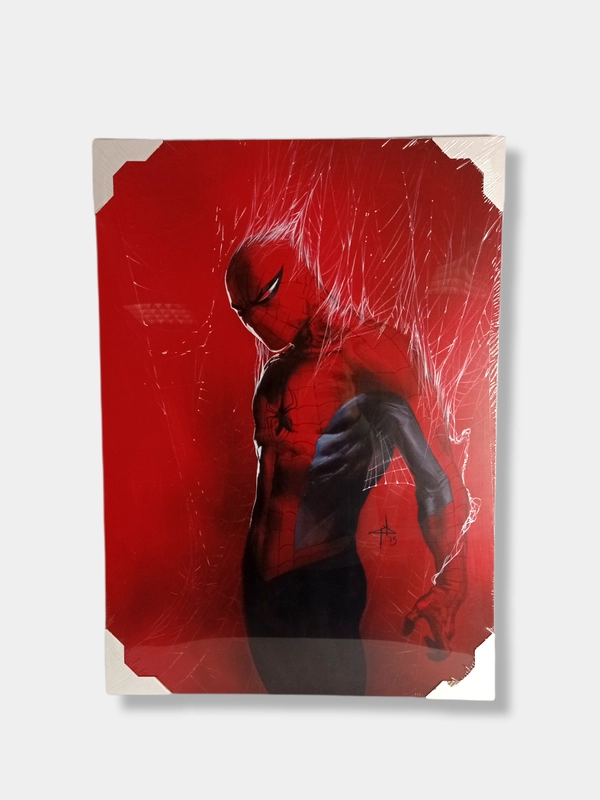 Картина на холсте "Человек паук и другие герои Marvel", 50 х 70 см
