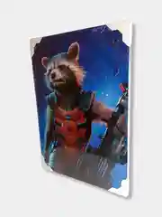 Картина на холсте "Человек паук и другие герои Marvel", 50 х 70 см