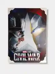 Аметистовый картина на холсте "Танос и другие герои Marvel", 50 х 70 см
