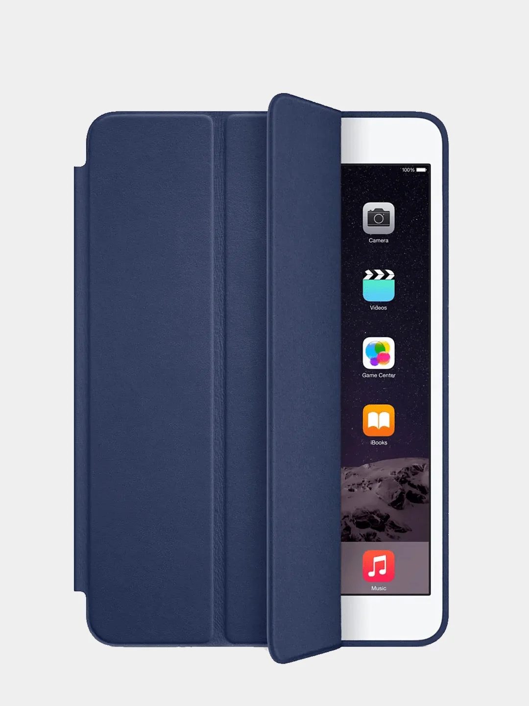 Темно-синий чехол Smart Case iPad 10.2 Air 1, 2 Pro 12.9, 2018, 2020, 11 10.5, mini 1, 2, 3, 4, 5, 9,7