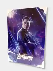 Аметистовый картина на холсте "Дед пулл и другие герои Marvel", 50 х 70 см