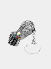 Серый меланж брелок Мстители Marvel / Перчатка Таноса / Железный человек