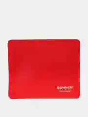 Коврик для мыши SONNEN "RED", резина+ткань