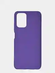 Фиолетовый чехол Xiaomi Redmi Note 10 / Redmi Note 10S / Poco M5s силиконовый цветной матовый