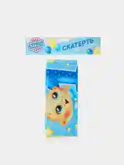 Голубой скатерть 1 годик, малыш, 182 х 137 см