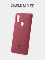 Бордовый чехол джинсовый для Xiaomi Mi A1 / 5X / Mi 8 / 8 Lite / 8SE / 8 Pro / Mi 9 / 9SE / Mi Play