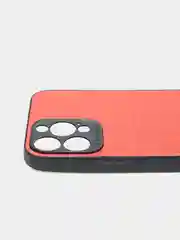 Красный чехол для iPhone 13 Pro Max (6.7) силиконовый под кожу