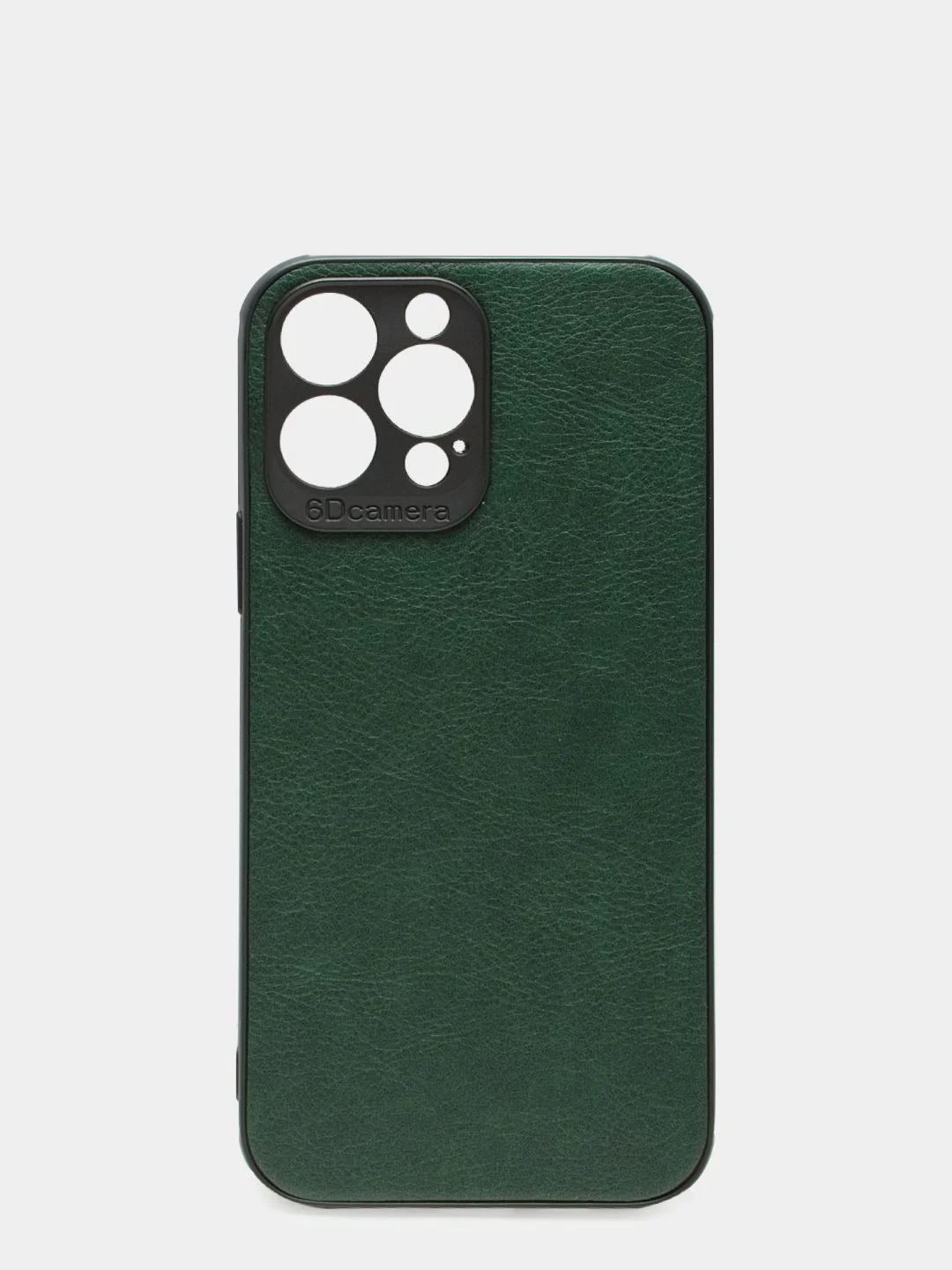 Зеленый чехол для iPhone 13 Pro Max (6.7) силиконовый под кожу