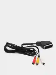 Аудио- видео кабель скарт-тюльпаны Scart-3Rca, 1 м