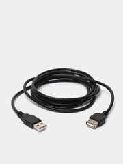 Кабель-удлинитель USB 2.0 AM/AF, мама-папа, 1, 1.5, 1.8, 3, 5 метров