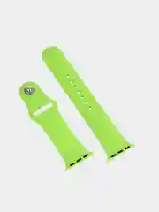 Лайм силиконовый ремешок для Apple Watch 3, 4, 5, 6, 7 SE на 38/40 и 42/44